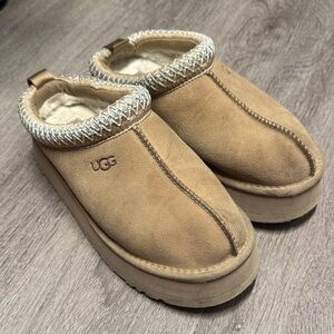 UGG Classic Tan Slip-On Shoes